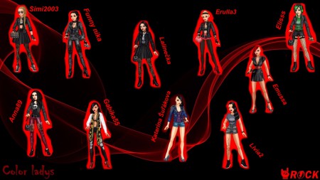 Rockerka 1.5.2015 (1.miesto - Funny Nika; 2.miesto - Emussa; 3.miesto - Elisss, Lalinečka, Simi2003, Ana89)